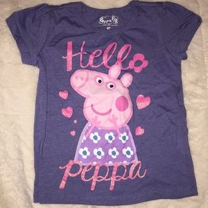 Peppa Pig Toddler Girl short sleeve t-shirt